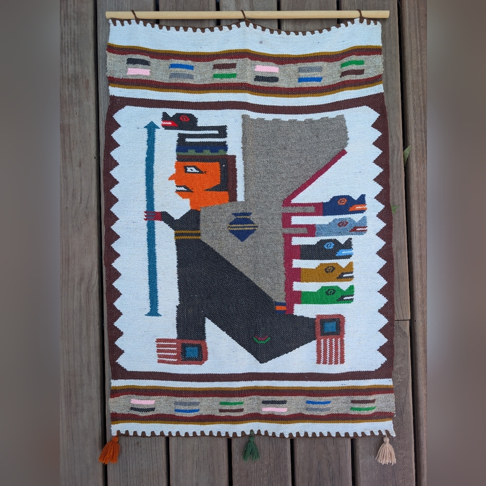 Colorful Geometric Wall Hanging
